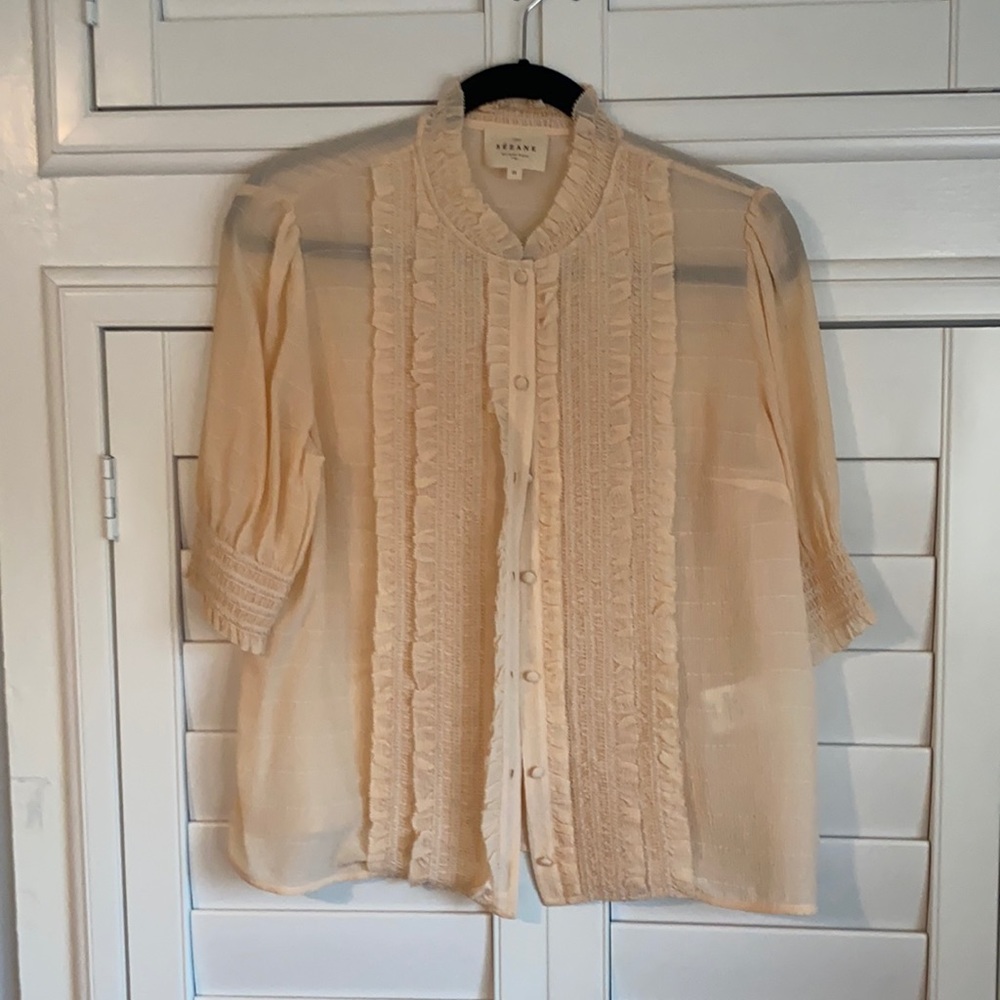 COPY - Silk blouse like new.